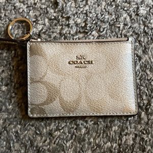 Mini Skinny Id Case, Gold